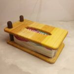 جا دستمال کاغذی چوبی ARAL
