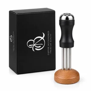 یدل استند دار برند بارداک با پایه چوبی طبیعی و جعبه هاردباکس در فروشگاه داهیلا